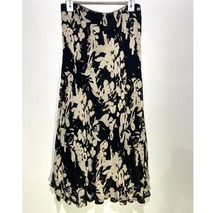 Style & Co. skirt VTG Y2K fairy whimsy goth emo floral women 10